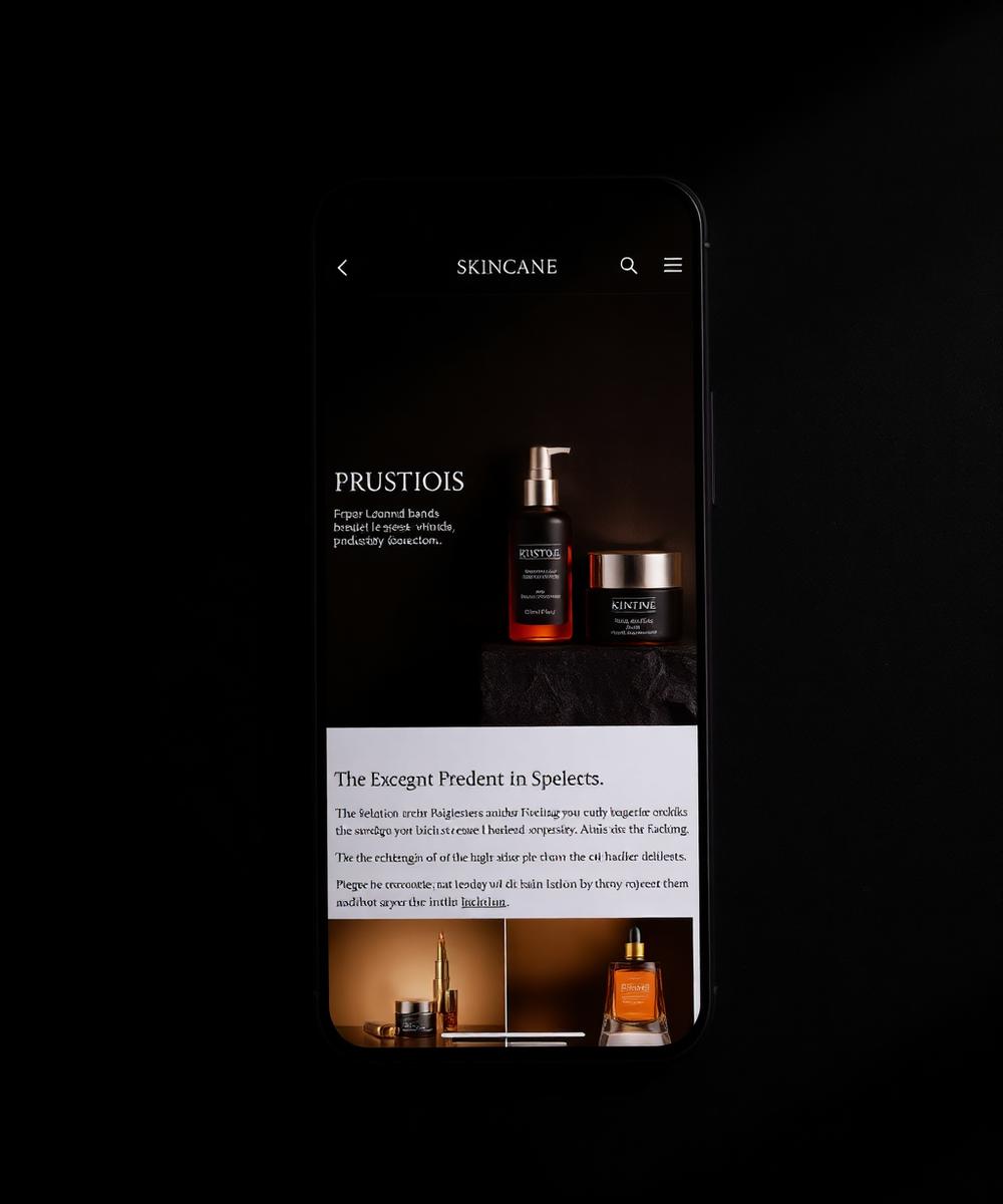 Lumiere Skin — Beauty e-commerce case study